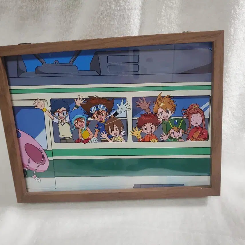 [BUNJANG] Digimon Goodbye Voice Frame / 안녕 디지몬 보이스 액자(양면)