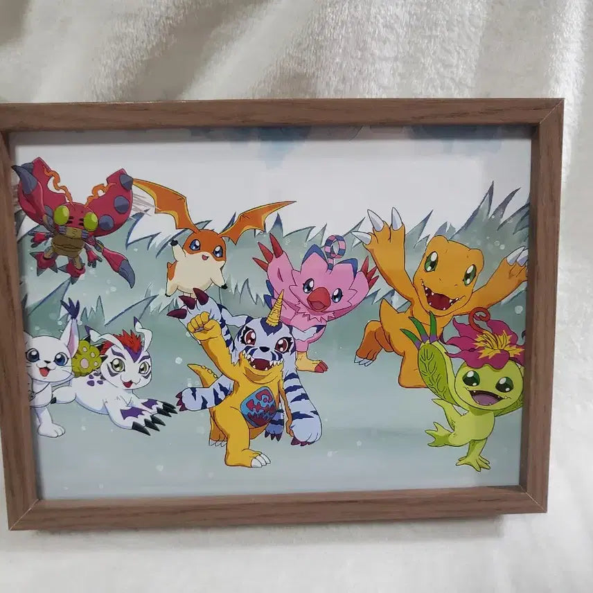 [BUNJANG] Digimon Goodbye Voice Frame / 안녕 디지몬 보이스 액자(양면)