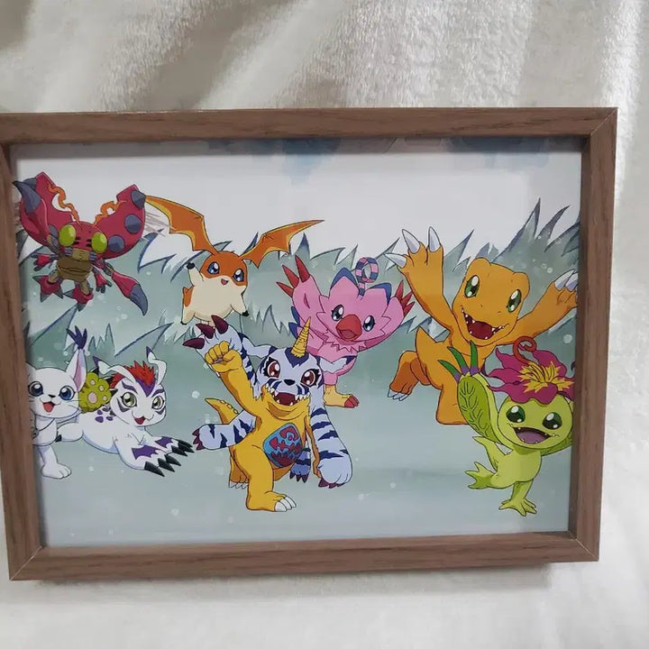 [BUNJANG] Digimon Goodbye Voice Frame / 안녕 디지몬 보이스 액자(양면)