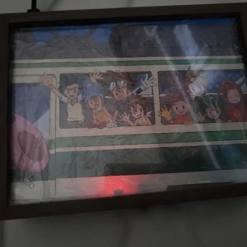 [BUNJANG] Digimon Goodbye Voice Frame / 안녕 디지몬 보이스 액자(양면)