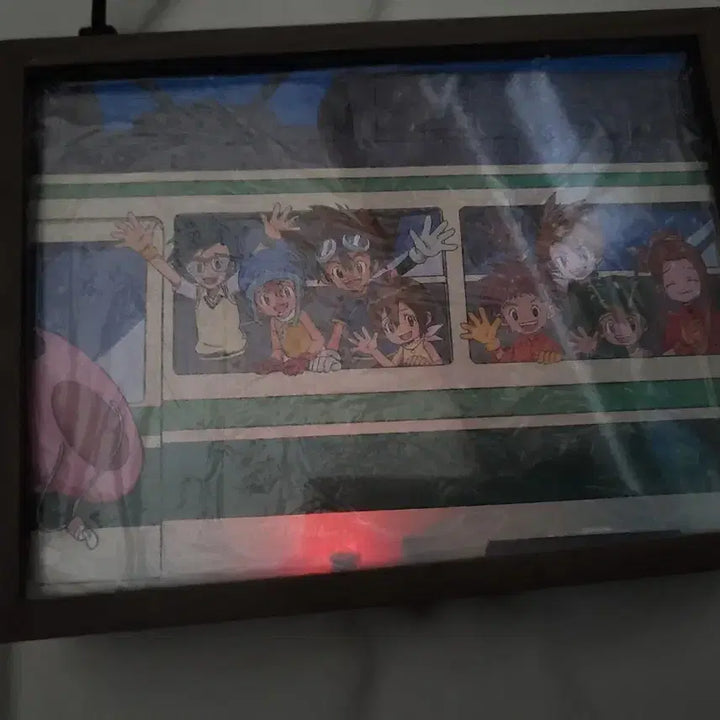 [BUNJANG] Digimon Goodbye Voice Frame / 안녕 디지몬 보이스 액자(양면)