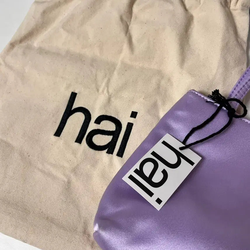 [BUNJANG] Hai Little Silk Bag Lilac / [상태좋음] Hai 리틀 실크 백 라일락