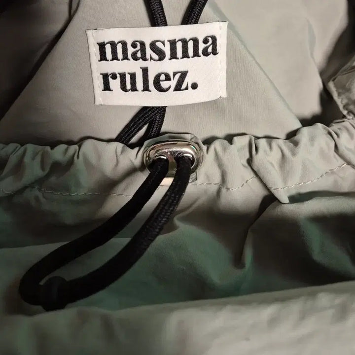 [BUNJANG] Masmarules Mini Flap Backpack Gray / 마스마룰즈 미니 플랩백팩 그레이