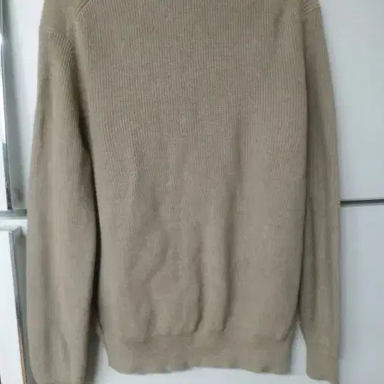 [BUNJANG] Ralph Lauren Ribbed Knit Sweater / 랄프로렌 풀집업 골지 니트 스웨터