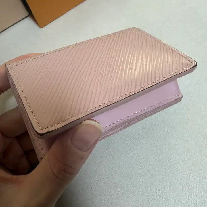 [BUNJANG] Louis Vuitton Epi Twist Card Wallet Pink / 루이비통 에삐 트위스트 카드지갑 핑크