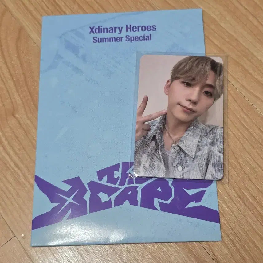 [BUNJANG] Xdinary Heroes Summer Concert Entry Photocard and Sticker / 엑디즈 썸머콘 첫콘 (주연제외) 입장포카 스티커