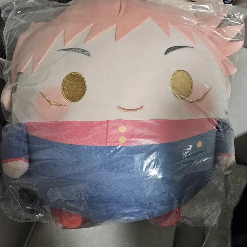 [BUNJANG] Jujutsu Kaisen Itadori Yuji Mega Fuwa Plush / 주술회전 메가후와 1탄 이타도리 유지 메가사이즈 미개봉