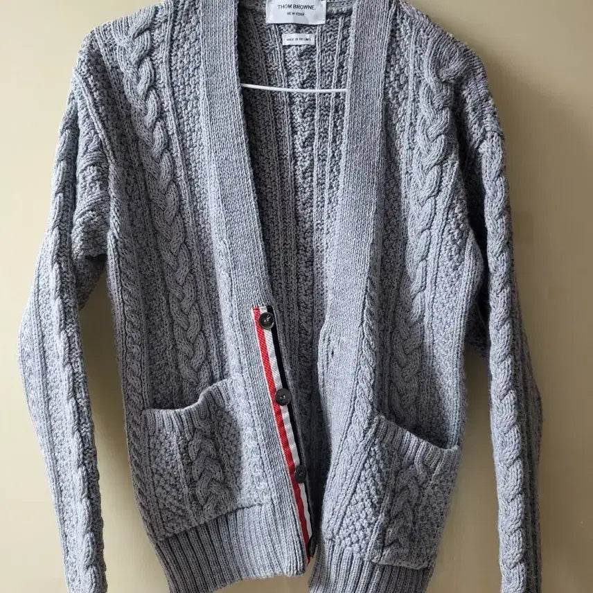 [BUNJANG] Thom Browne Cable Knit Sweater / 톰브라운 케이블 니트