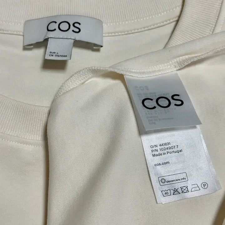 [BUNJANG] COS Slim Fit Heavyweight Long Sleeve T-shirt / 코스 슬림핏 헤비웨이트 롱슬리브 티셔츠