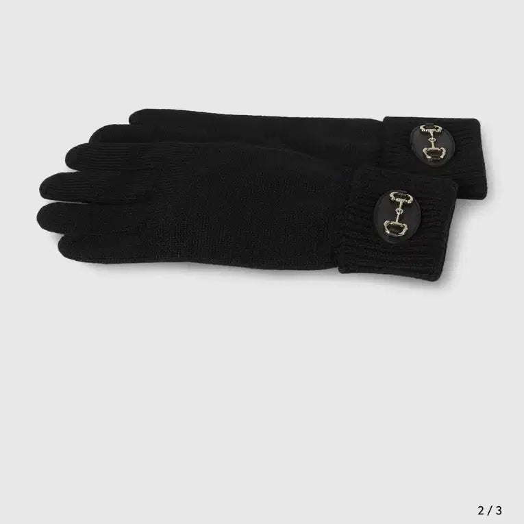 [BUNJANG] Gucci Wool Knit Gloves / 정품 구찌 울 니트 장갑 새상품 홀스빗