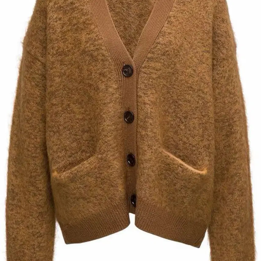 [BUNJANG] Acne Studios Brown Cardigan (Women's, Size S) / 아크네 스튜디오 여성 브라운 카디건 S 사이즈