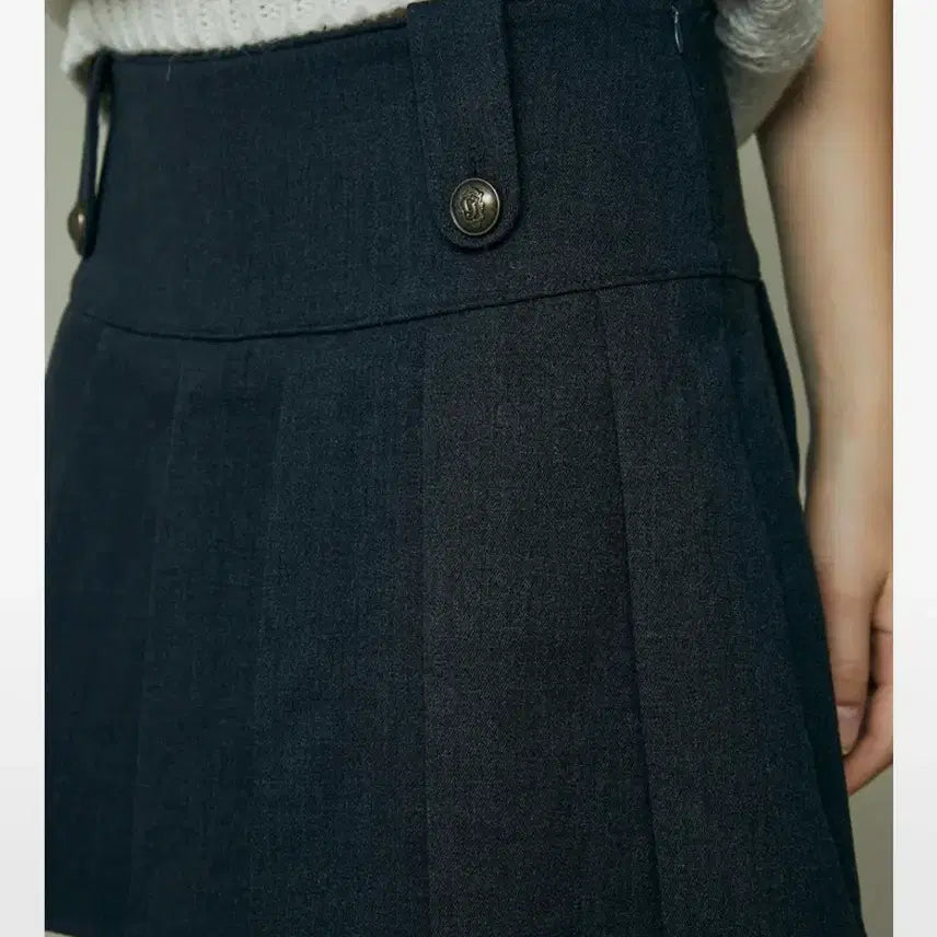 [BUNJANG] Glowny Nour Wook Wool Pleated Skirt / 글로니 glowny nour wook skirt 울 플리츠 스커트