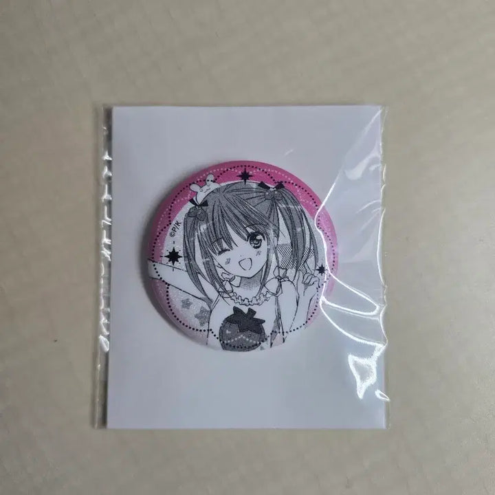 [BUNJANG] Character Chage! Yui Glitter Can Badge / 캐릭캐릭체인지 유이 글리터캔뱃지
