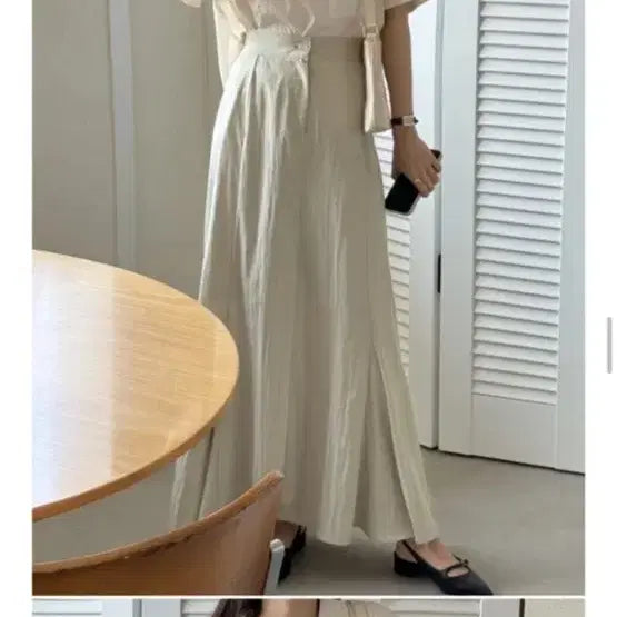 [BUNJANG] Okay Place Merci Flared Skirt (Short) - Size 1 / 오케이플레이스 오케플 메르시 훌스커트 1사이즈 숏기장