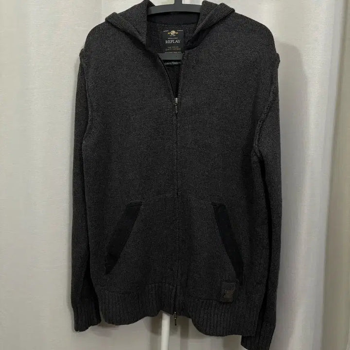 [BUNJANG] Replay Knit Zip-up / Replay 니트집업