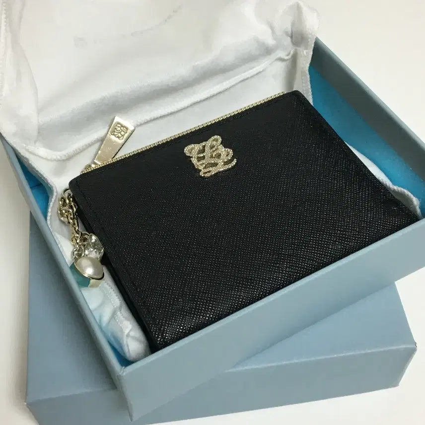 [BUNJANG] Louis Quatorze Black Wallet / 루이까또즈 반지갑 (블랙)