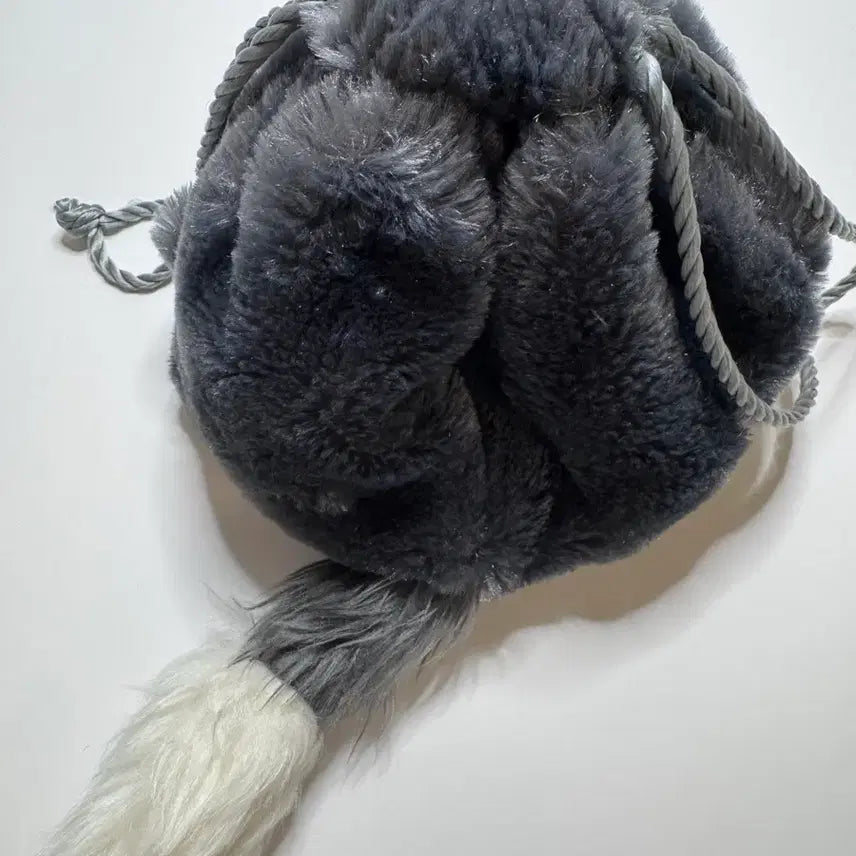 [BUNJANG] Lucifer Cat String Pouch / 루시퍼 스트링 파우치