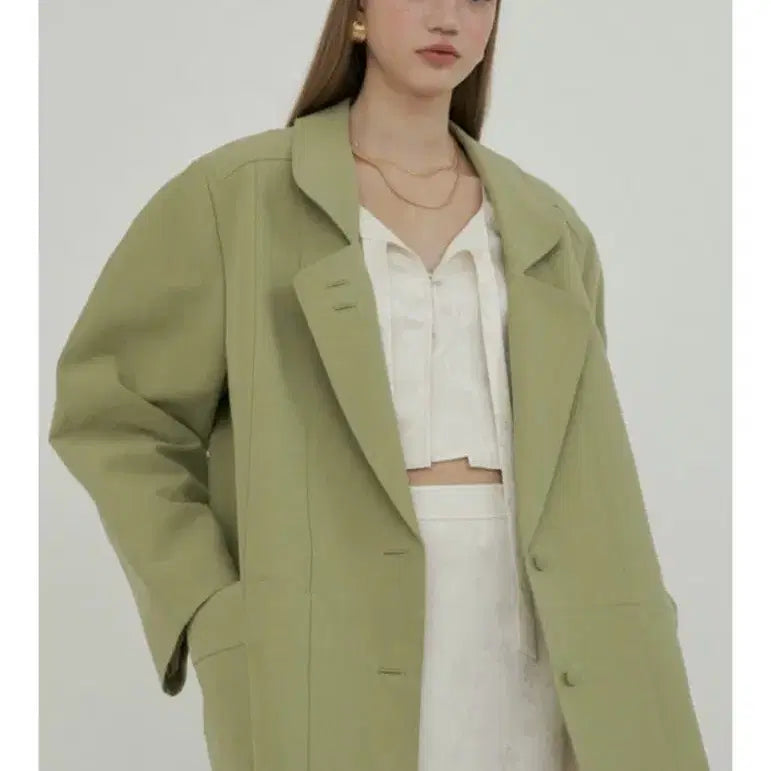 [BUNJANG] Overdue Flare Oversized Jacket / 오버듀플레어 오버사이즈 자켓