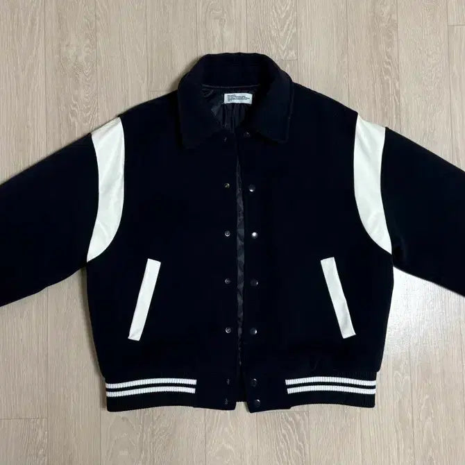 [BUNJANG] Partimento Varsity Jacket (L) Navy / 파르티멘토 바시티 자켓 (L) 네이비