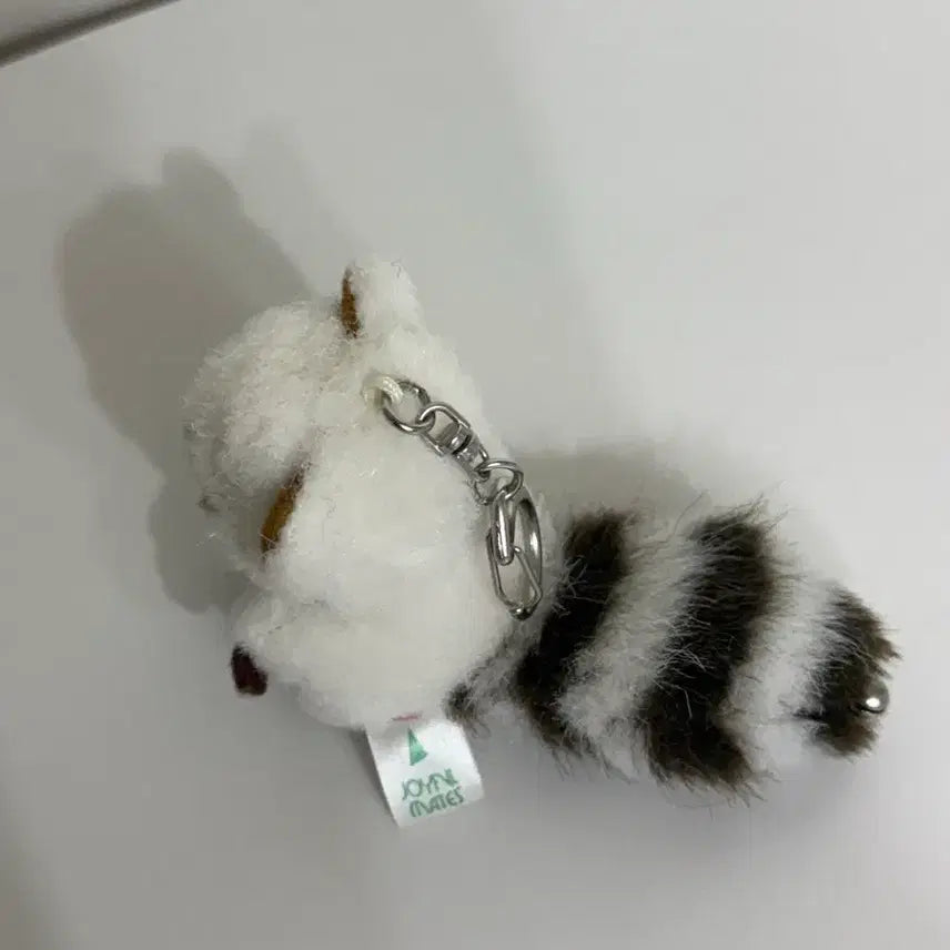 [BUNJANG] Joyful Mates Raccoon Doll Keyring / 빈티지 ) 조이풀메이츠 너구리 인형키링
