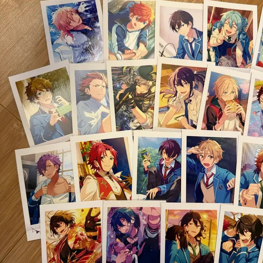 [BUNJANG] Ensemble Stars Bundle Set Paper Board 36-Piece Set / 앙스타 파샤 36종 일괄 + 종이 보드