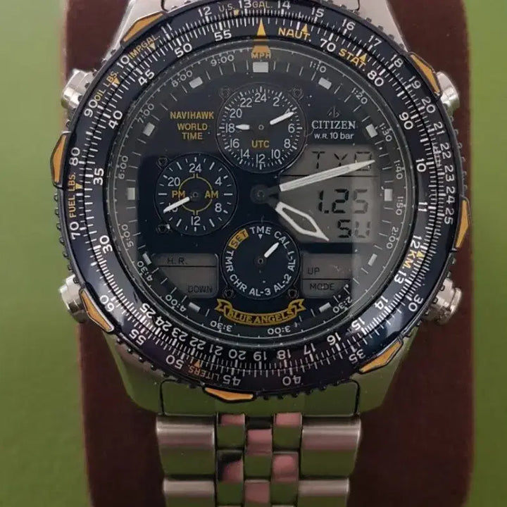 [BUNJANG] Citizen Blue Angels Promaster Navihawk Watch / 시티즌 블루엔젤스  QZ C300-Q00842 프로 마스터 나비 호크 디