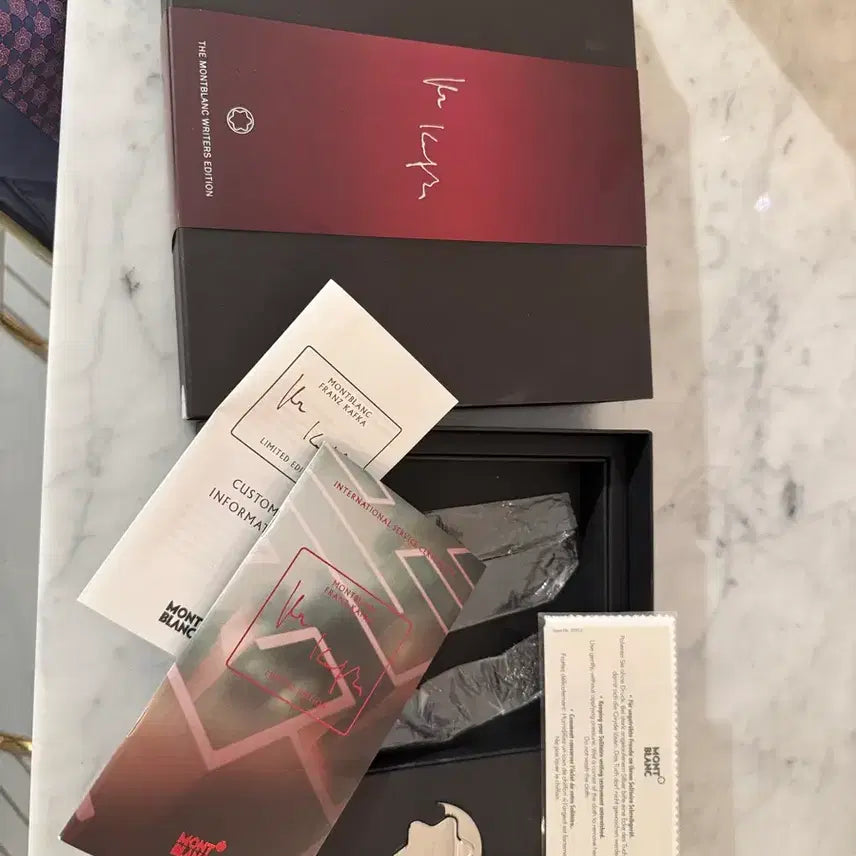 [BUNJANG] Montblanc Kafka Writer's Edition 3-Piece Set / 몽블랑 카프카 작가 에디션 3피스(만년필, 볼펜, 샤프) 풀세트