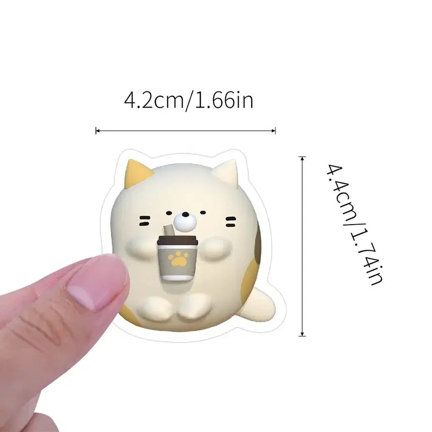 [BUNJANG] Sanrio 3D Puzzle Stickers / 산리오 랜덤 3d 조각스티커 12p