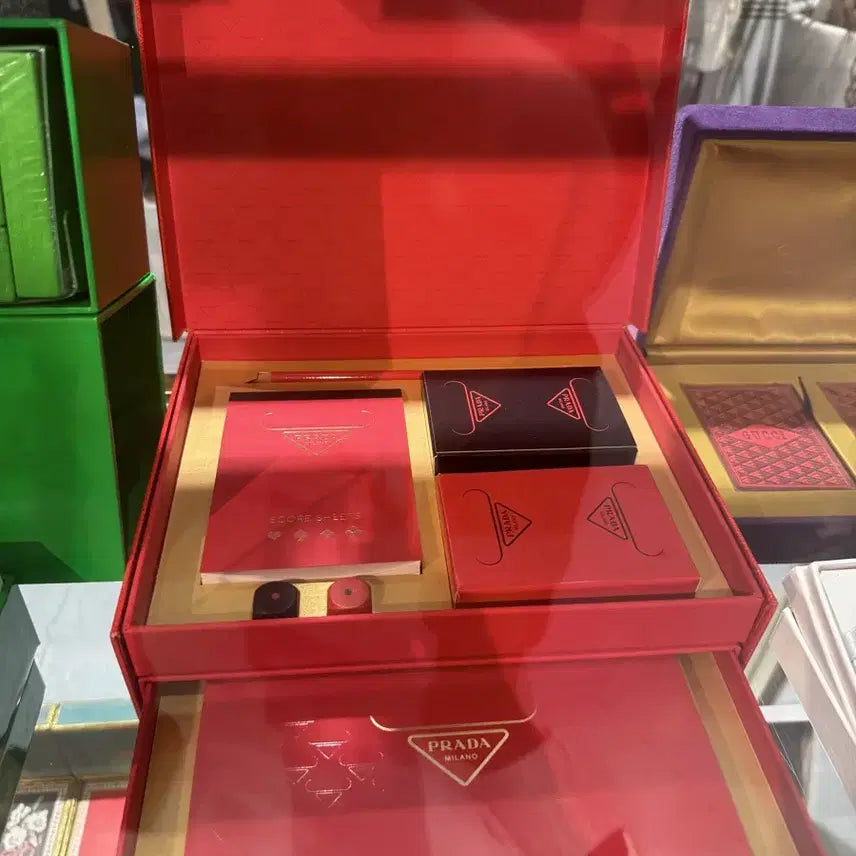 [BUNJANG] Prada Playing Card Set / 프라다 플레잉 카드 세트 미사용 전시품