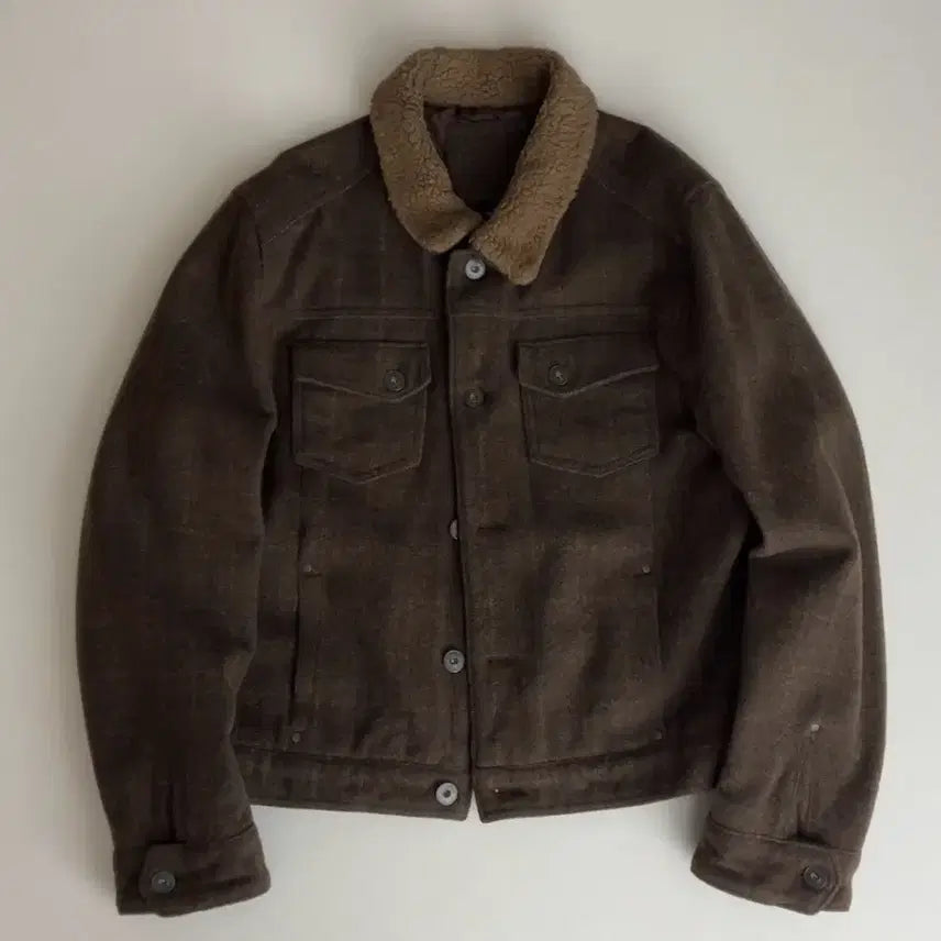 [BUNJANG] Gap Checkered Trucker Jacket L / 갭 울 체크 트러커 자켓 L