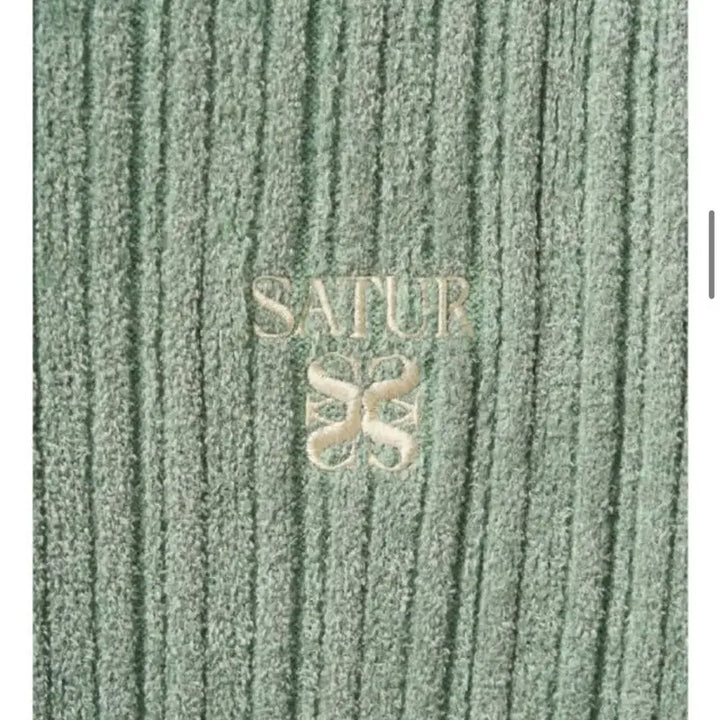 [BUNJANG] SATUR Fleece Crew Neck Cardigan Mint XS / SATUR 플리스 크루 넥 가디건 민트/xs