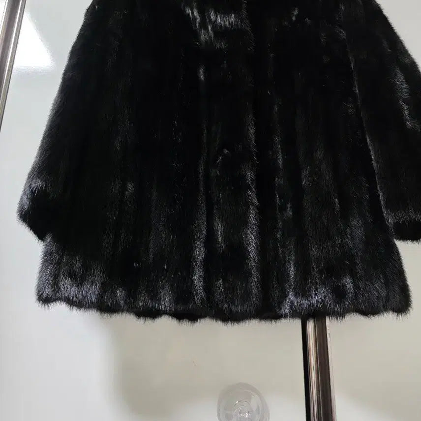 [BUNJANG] EMBA Mink Coat / EMBA 엠바 블랙 밍크 코트