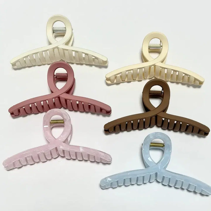 [BUNJANG] Unbranded Matte Twist Hair Clip 13cm / [새상품] 무광 꼬임 집게핀 13cm
