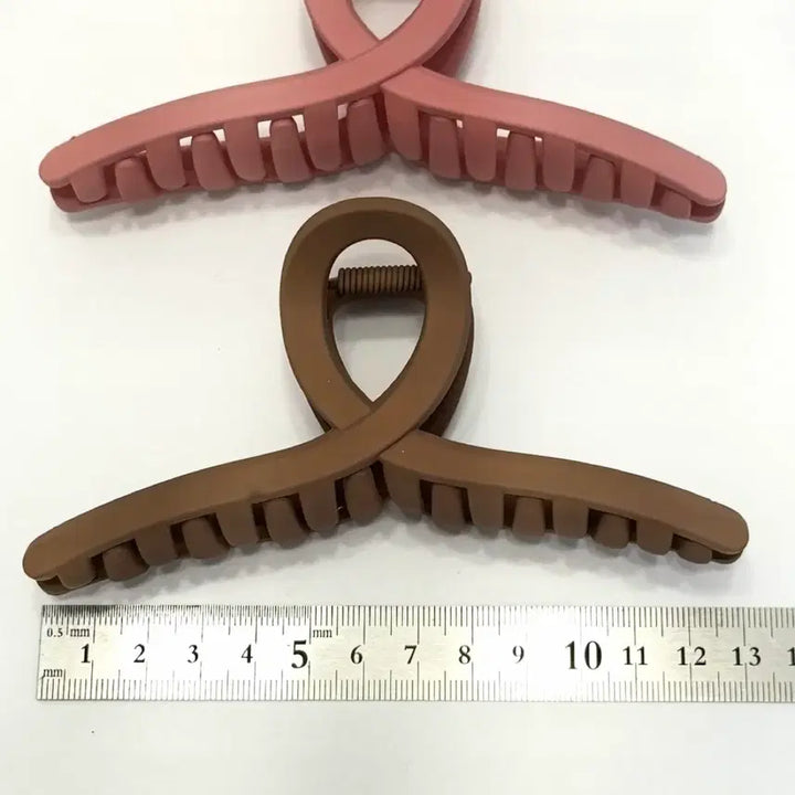 [BUNJANG] Unbranded Matte Twist Hair Clip 13cm / [새상품] 무광 꼬임 집게핀 13cm