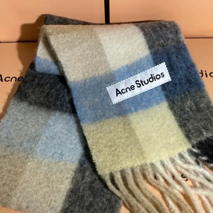[BUNJANG] Acne Studios Check Scarf / 아크네 스튜디오 체크 스카프