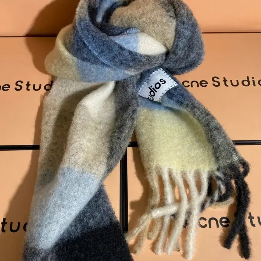 [BUNJANG] Acne Studios Check Scarf / 아크네 스튜디오 체크 스카프