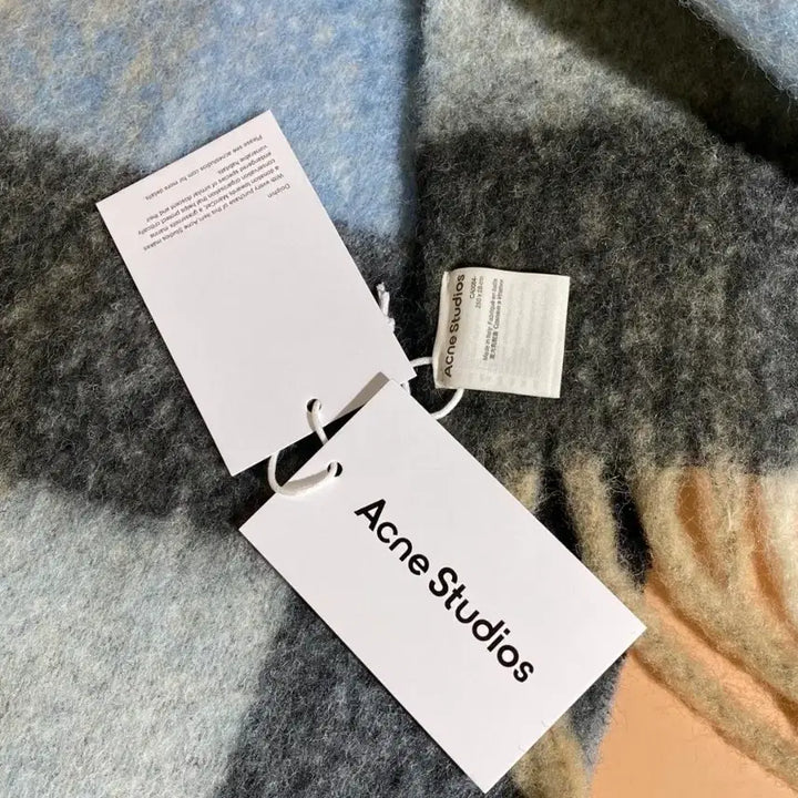 [BUNJANG] Acne Studios Check Scarf / 아크네 스튜디오 체크 스카프