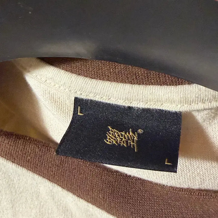 [BUNJANG] Brownbreath CLIQUE RAGLAN LONGSLEEVE L Size / 브라운브레스 CLIQUE RAGLAN LONGSLEEVE L사이즈