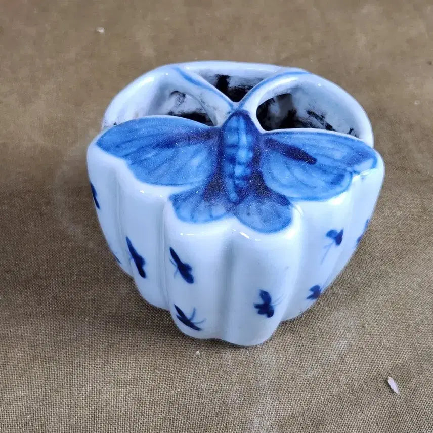 [BUNJANG] Chinese Porcelain Kangxi Period Brush Washer / 중국도자기 청화백자 강희년제 필세
