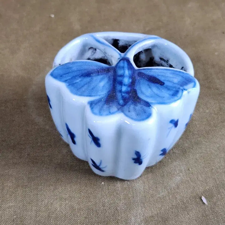 [BUNJANG] Chinese Porcelain Kangxi Period Brush Washer / 중국도자기 청화백자 강희년제 필세