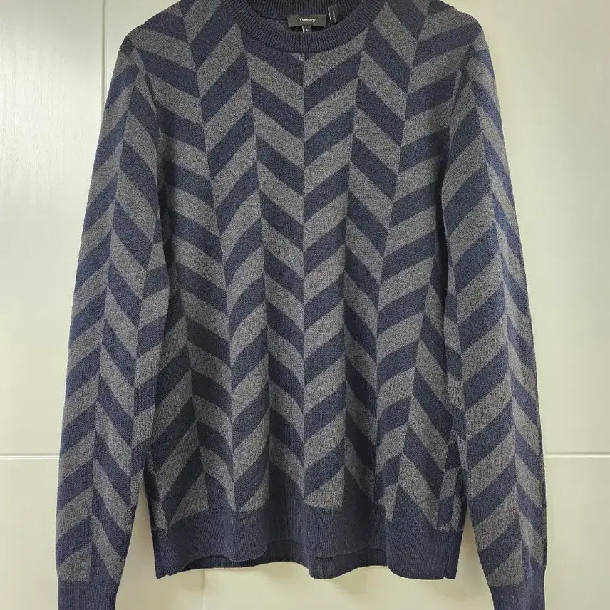 [BUNJANG] Theory Merino Wool Crew Neck Sweater / [L] 띠어리 메리노 울 크루넥 스웨터