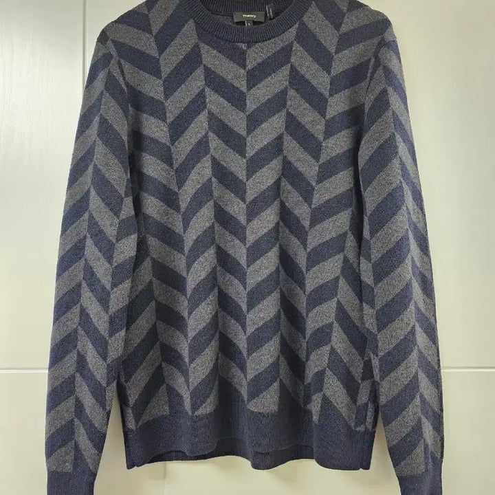 [BUNJANG] Theory Merino Wool Crew Neck Sweater / [L] 띠어리 메리노 울 크루넥 스웨터