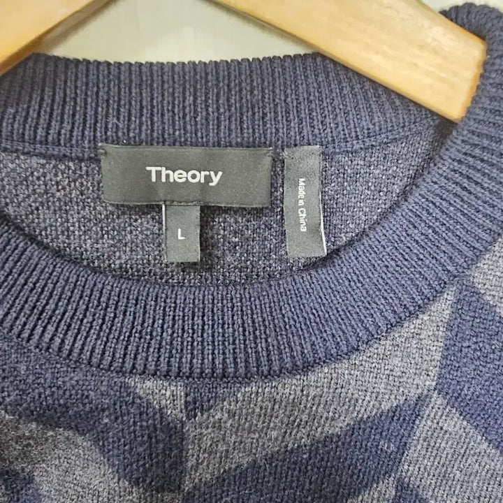 [BUNJANG] Theory Merino Wool Crew Neck Sweater / [L] 띠어리 메리노 울 크루넥 스웨터