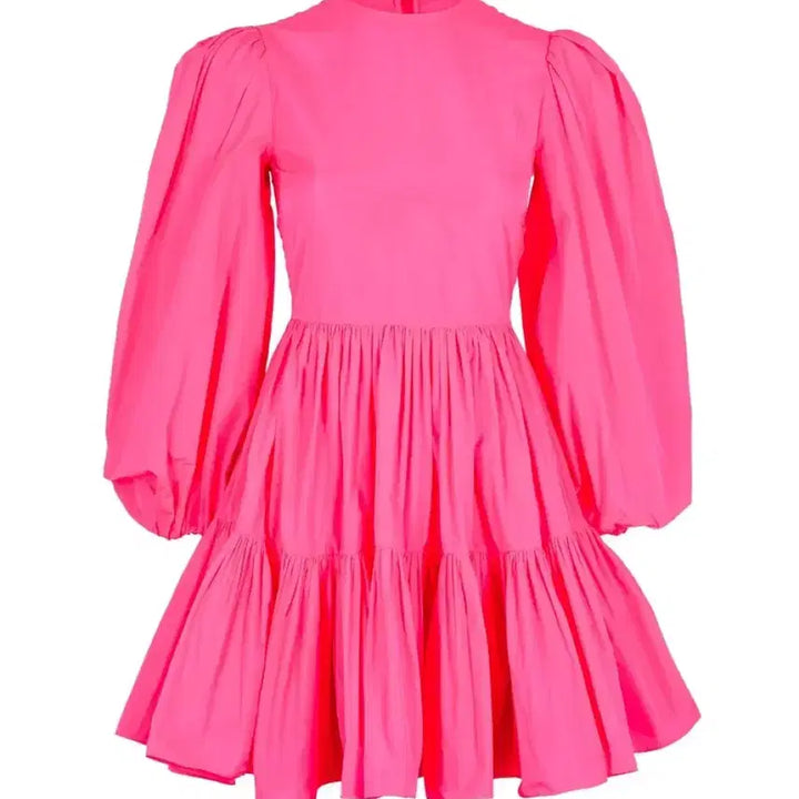 [BUNJANG] Valentino Pink Satin Dress / 발렌티노 | 핑크 새틴 드레스