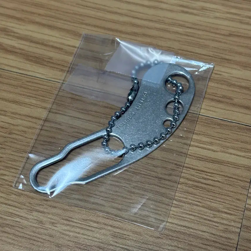 [BUNJANG] KAPITAL Keyring / [새상품] 캐피탈 KAPITAL 키링 후크걸이 무광 실버