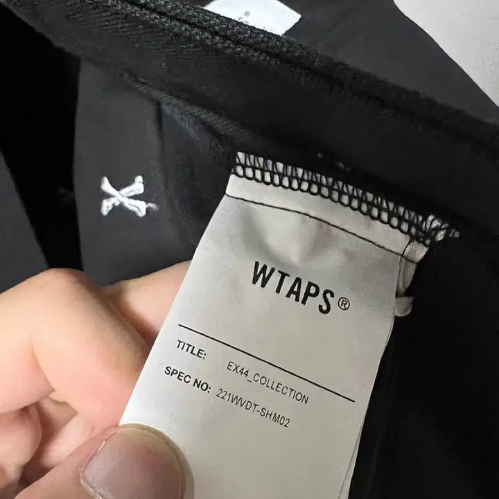 [BUNJANG] WTAPS 22SS Crossbone Jungle Shirt Black 03 / 더블탭스 22SS 크로스본 정글셔츠 블랙 03