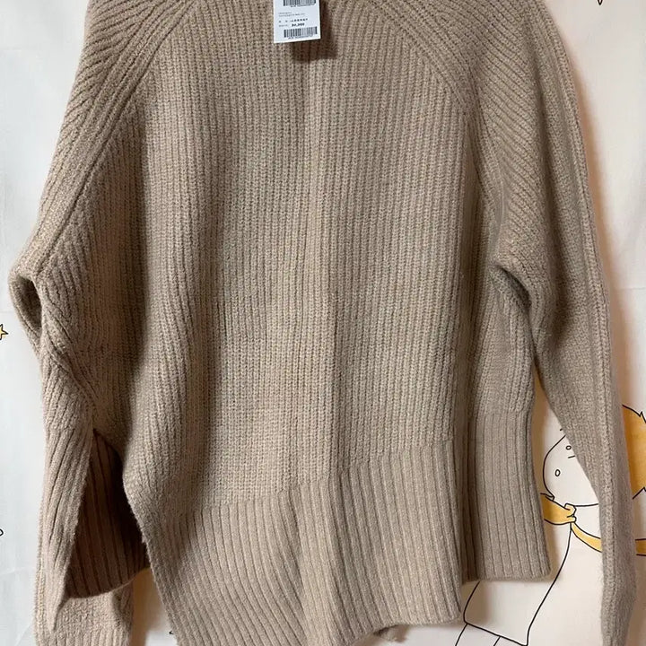 [BUNJANG] Pink Brown Soft Hacci Knit Sweater / (새상품)핑크브라운 소프트 하찌 니트