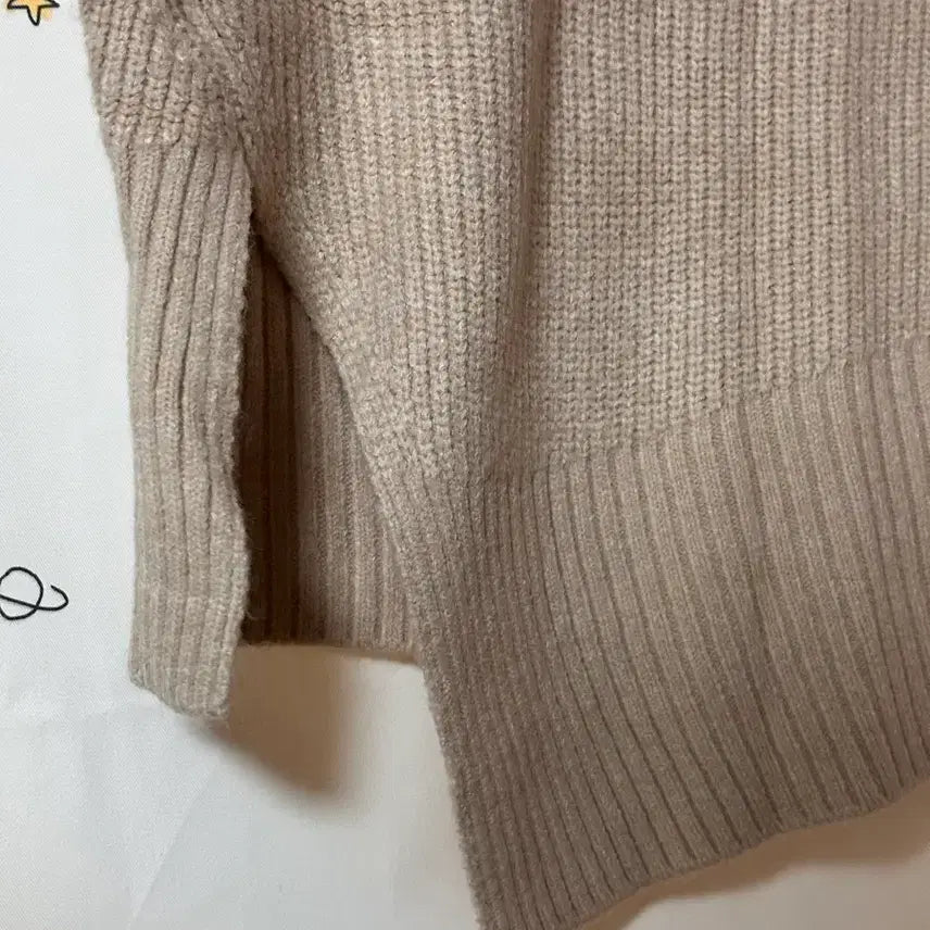 [BUNJANG] Pink Brown Soft Hacci Knit Sweater / (새상품)핑크브라운 소프트 하찌 니트