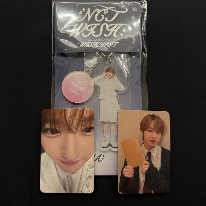 [SOLD OUT] 엔시티 위시 사쿠야 위시리스트 일본 앨범 드리미 키링 회장 한정 포카