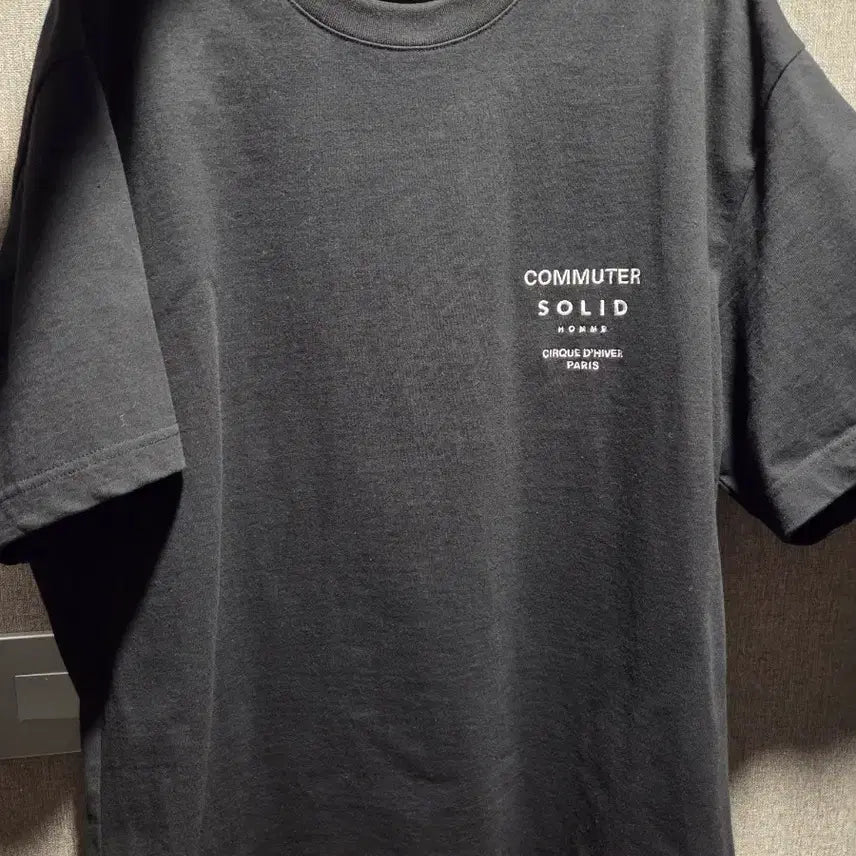 [BUNJANG] Solid Homme Computer Printing Short Sleeve T-shirt / 24ss 솔리드옴므 컴퓨터 프린팅 반팔 티셔츠